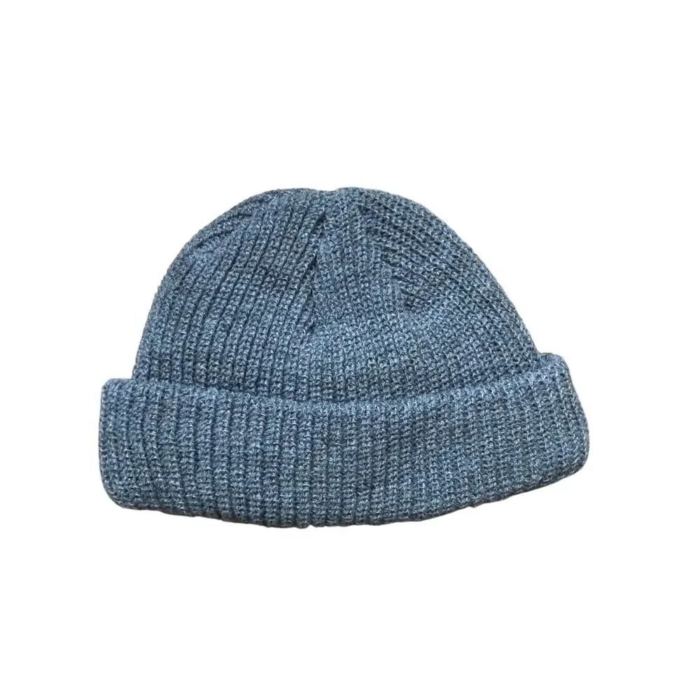 Gray Winter Beanie Knit Toddler Hat Kids Warm Cap